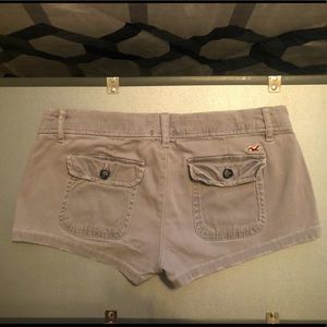 Low Rise Grey Shorts
